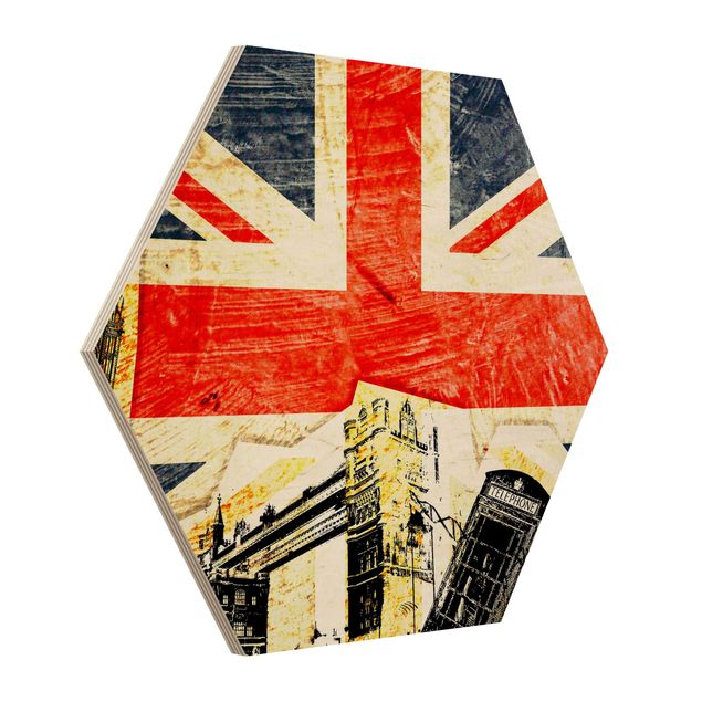 Hexagone en bois - This Is London!