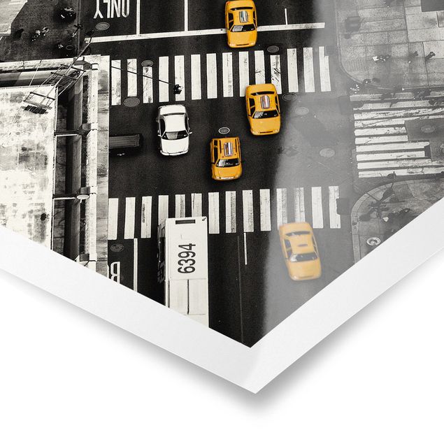 Tableau moderne Taxis de la ville de New York