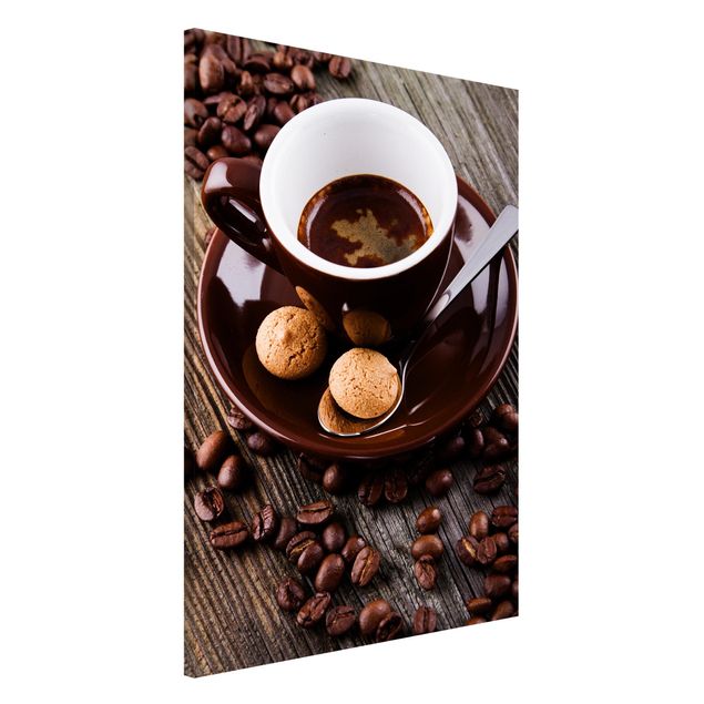 Décorations cuisine Tasses à café avec grains de café