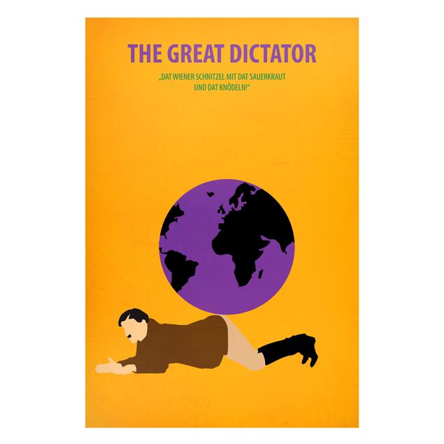 Tableaux modernes Affiche de film Le Dictateur