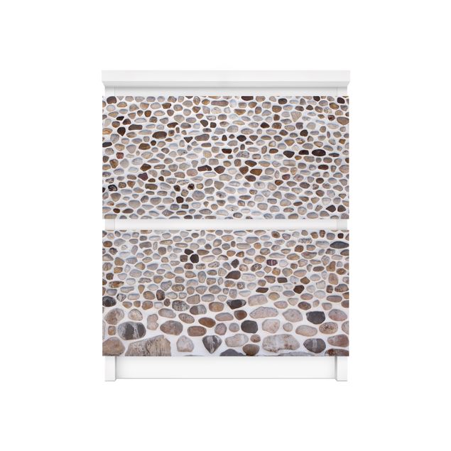 Rouleau adhésif imitation pierre Mur de pierre andalou