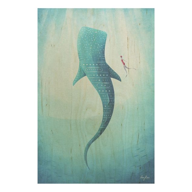Tableaux de Henry Rivers Le Requin Baleine