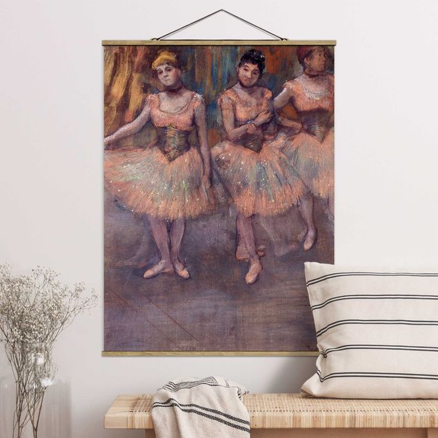 Déco murale cuisine Edgar Degas - Trois danseuses avant l'exercice