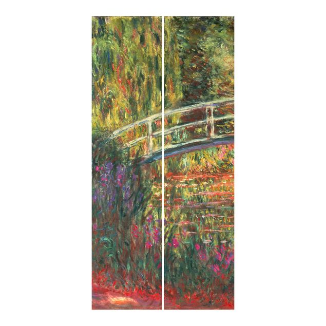 Décoration artistique Claude Monet - Pont japonais dans le jardin de Giverny