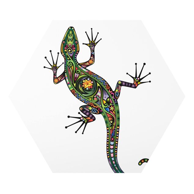 Forex tableau Motif avec gecko