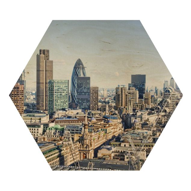 Hexagone en bois - City Of London