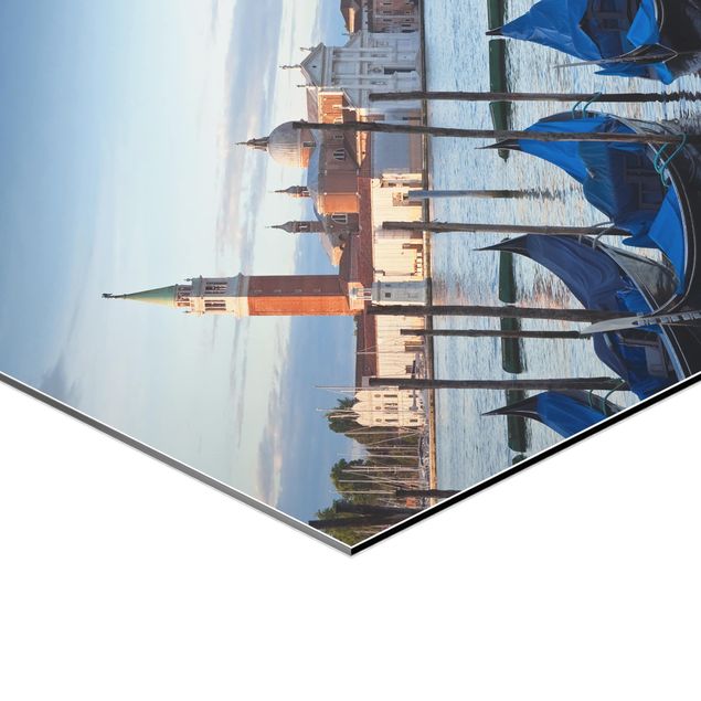 Hexagone en alu Dibond - San Giorgio in Venice