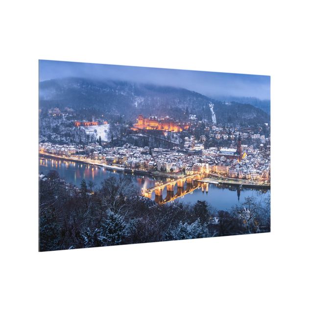 Fonds de hotte - Heidelberg In The Winter - Format paysage 3:2