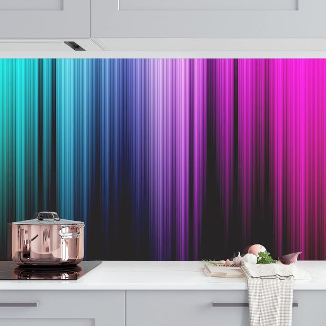 Déco mur cuisine Rainbow Display
