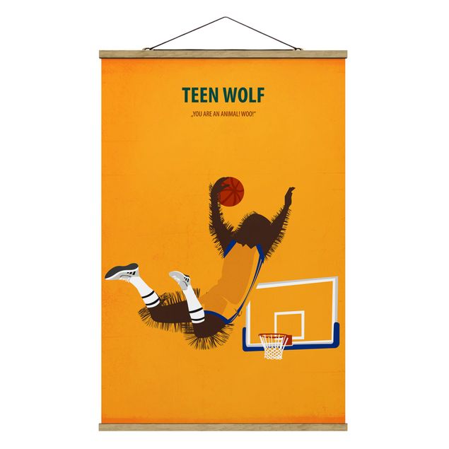 Tableau reproduction Affiche de film Teen Wolf