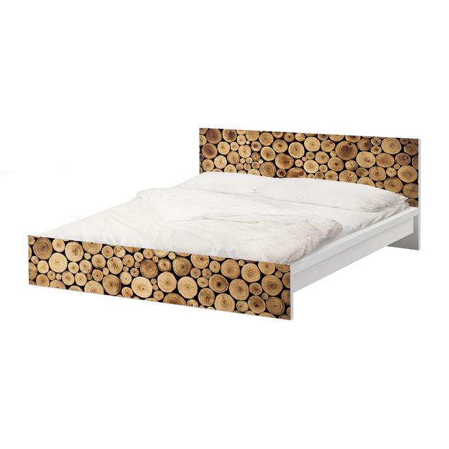 Papier adhésif pour meuble IKEA - Malm lit 140x200cm - Homey Firewood