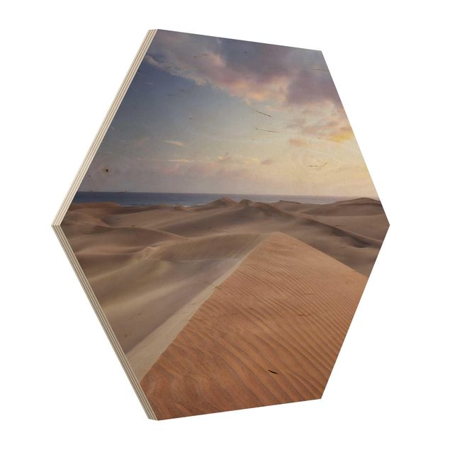 Tableaux de Rainer Mirau Vue des dunes