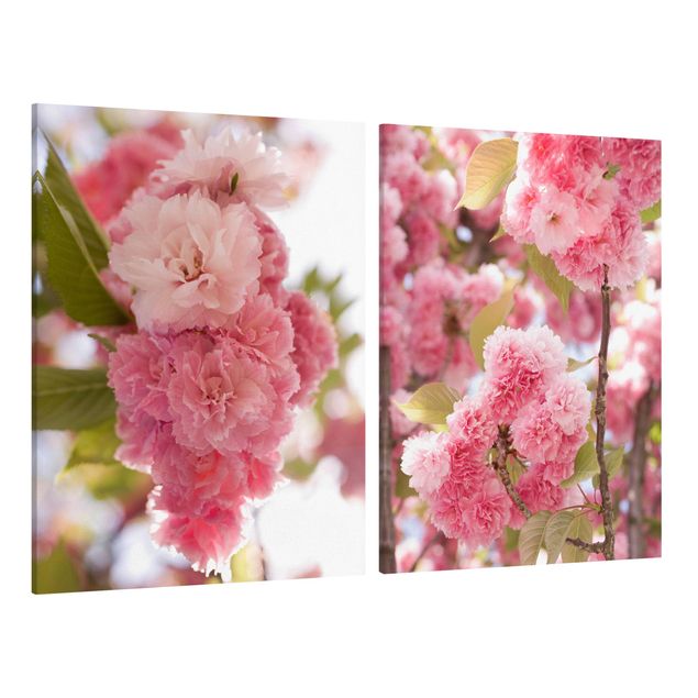 Tableau floral Cerise japonaise