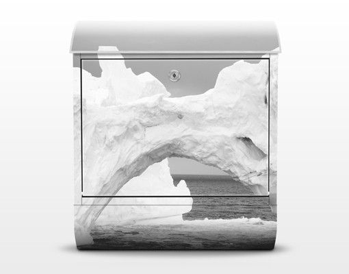 Boites aux lettres avec paysage Iceberg de l'Antarctique II