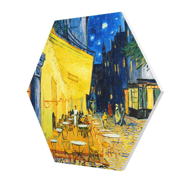 Tableaux modernes Vincent van Gogh - Terrasse de café le soir