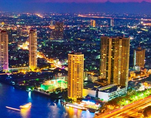 Boite aux lettres - Bangkok Skyline