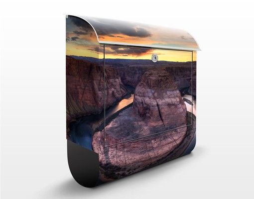 Boites aux lettres avec paysage Fleuve Colorado Glen Canyon