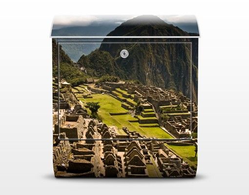 Boite aux lettres verte Machu Picchu