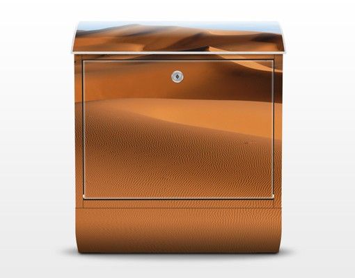 Boite aux lettres mail orange Dunes du désert