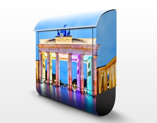 Boite aux lettres - Illuminated Brandenburg Gate