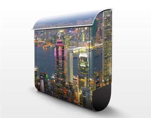 Boite aux lettres - Hong Kong Skyline