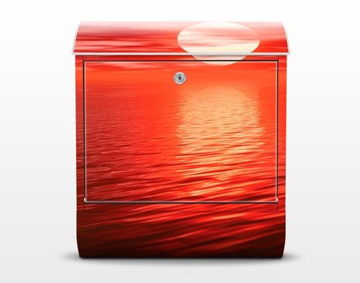 Boite au lettre rouge Red Sunset