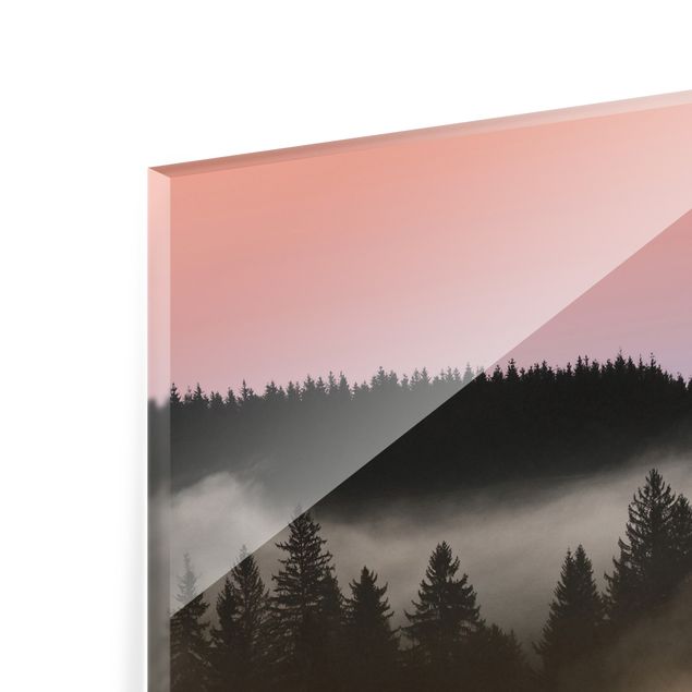 Fonds de hotte - Dreamy Foggy Forest - Format paysage 3:2