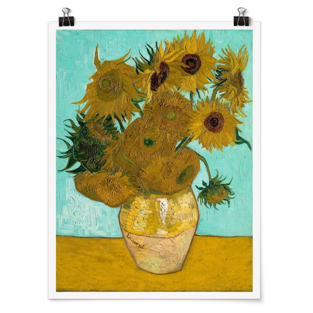 Décoration artistique Vincent van Gogh - Tournesols