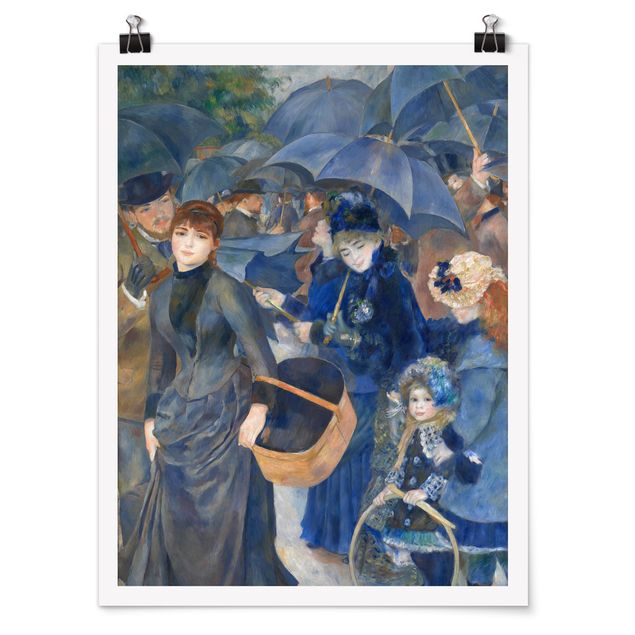 Tableaux moderne Auguste Renoir - Parapluies