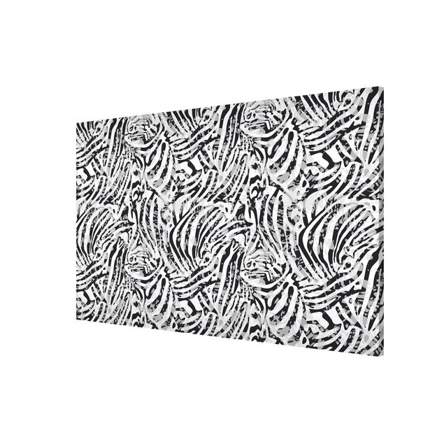 Tableaux modernes Zebra Pattern In Shades Of Grey
