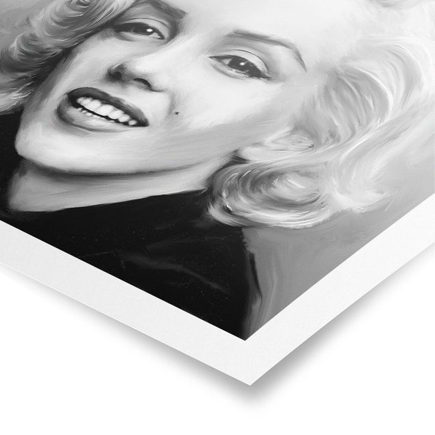 Tableau style vintage Marilyn en privé