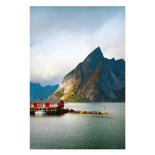 Tableau paysages Maison de pêcheur en Suède