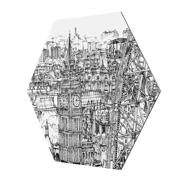 Tableaux muraux Étude de ville - London Eye