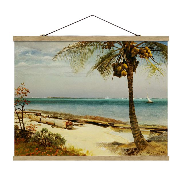 Tableaux romantisme Albert Bierstadt - Côte tropicale