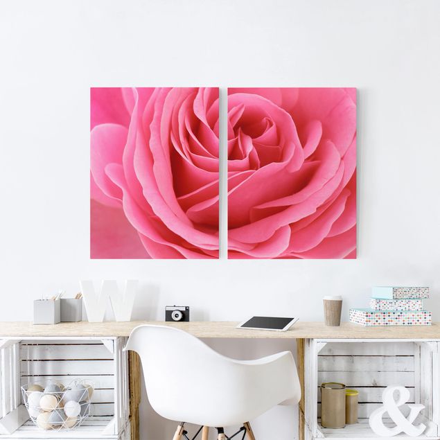 Tableaux modernes Lustful Pink Rose
