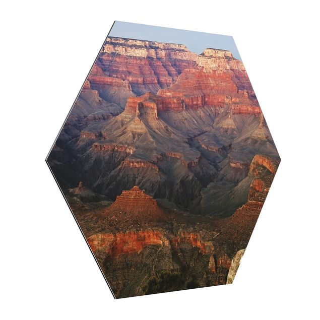 Tableaux modernes Grand Canyon après le coucher du soleil