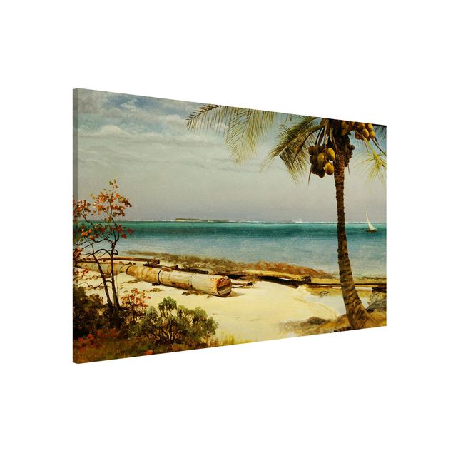 Tableau paysages Albert Bierstadt - Côte tropicale
