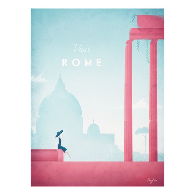 Tableaux Italie Poster de voyage - Rome