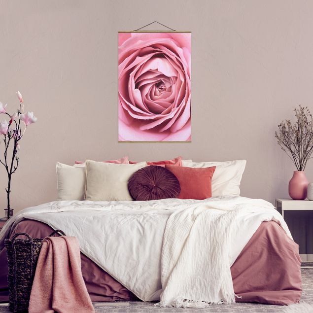 tableaux floraux Fleur de Rose rose