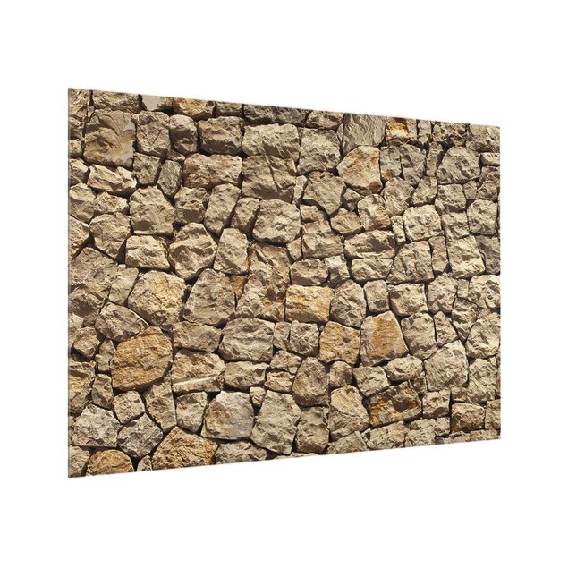 Fond de hotte pierre Vieux Mur de Pavés