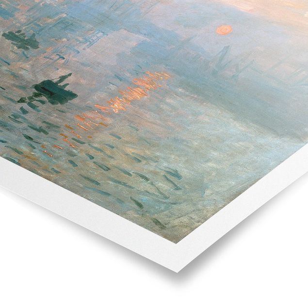 Tableau moderne Claude Monet - Impression (lever de soleil)