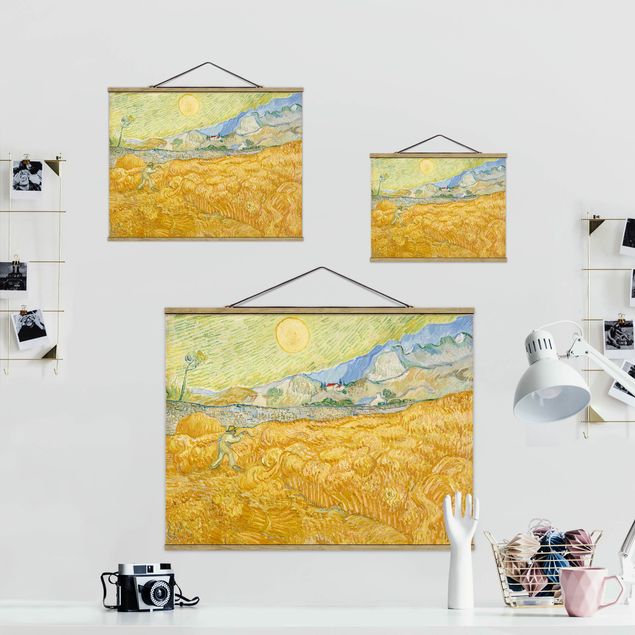 Décoration artistique Vincent Van Gogh - La moisson, le champ de blé