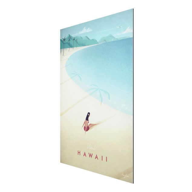 Tableau mer Poster de voyage - Hawaii