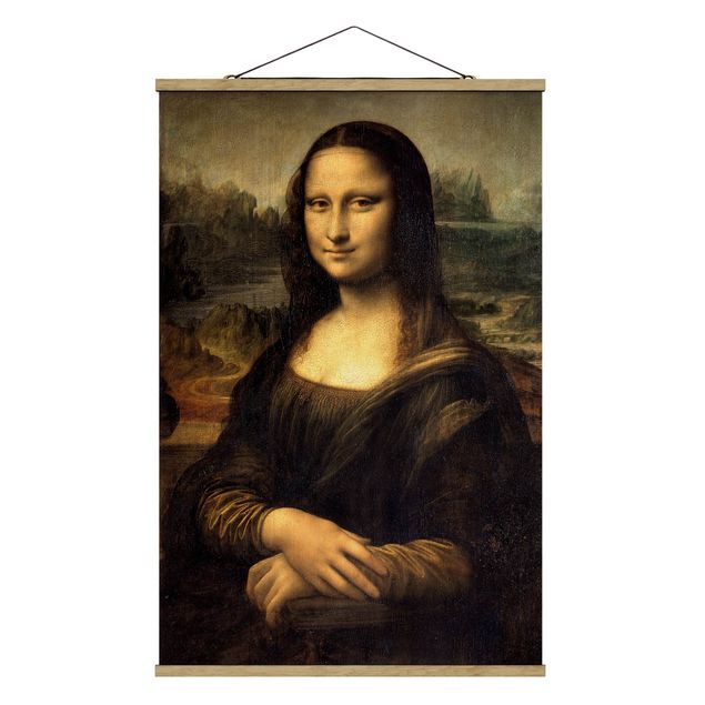 Tableau moderne Leonardo da Vinci - La Joconde