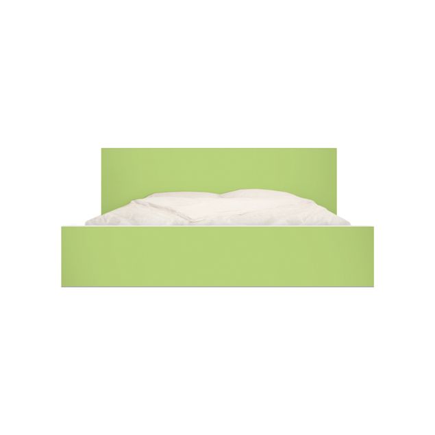 Papier adhésif pour meuble IKEA - Malm lit 140x200cm - Colour Spring Green