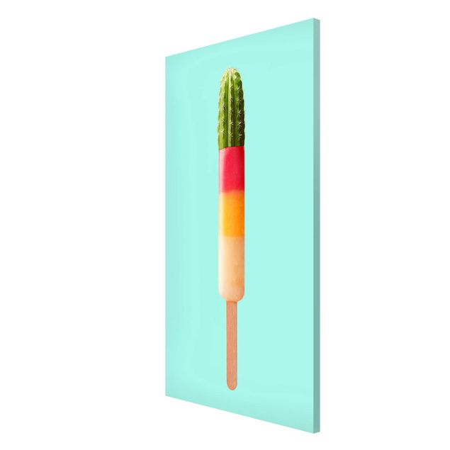 Tableau reproduction Popsicle avec cactus