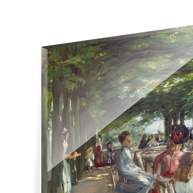 Reproductions tableaux Max Liebermann - La terrasse du restaurant Jacob