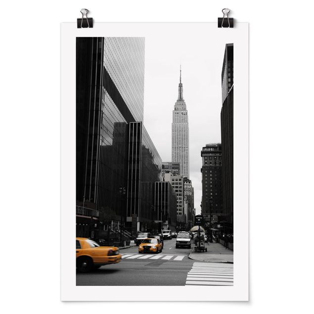 Posters en noir et blanc Empire State Building