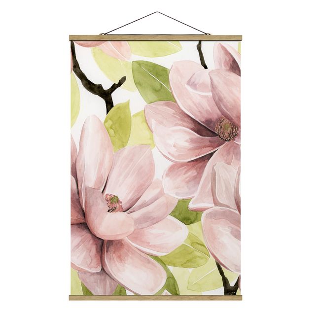 Tableaux florals Magnolia Blushing II