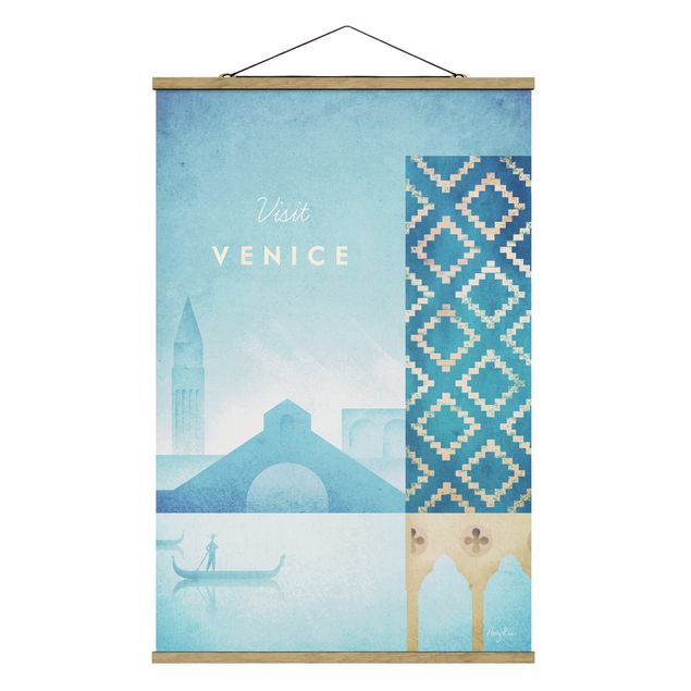 Tableau de ville Poster de voyage - Venise